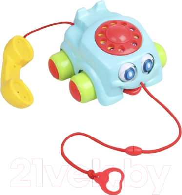 Игрушка-каталка Наша игрушка Телефончик на веревочке / 200597028