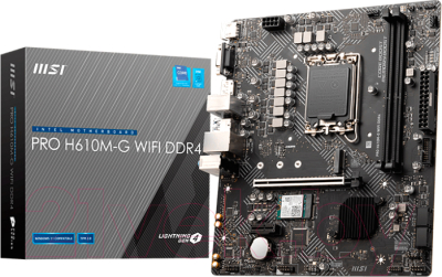 Изображение товара Материнская плата MSI Pro H610M-G WiFi DDR4