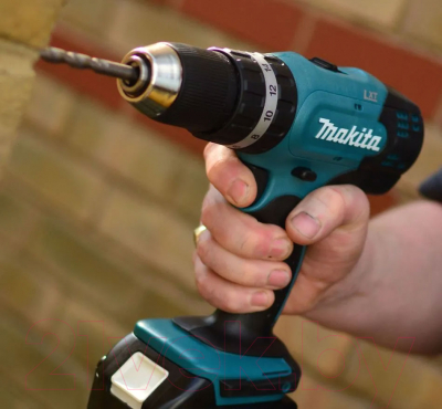 Изображение товара Профессиональная дрель-шуруповерт Makita DHP453ZJ