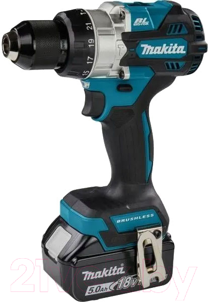 Профессиональная дрель-шуруповерт Makita DHP486RTJ