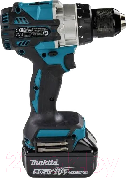 Профессиональная дрель-шуруповерт Makita DHP486RTJ