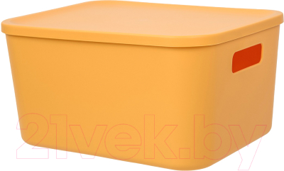 Контейнер для хранения Handy Home Оптима 285x220x145 / Fancy-hh102-S (желтый)