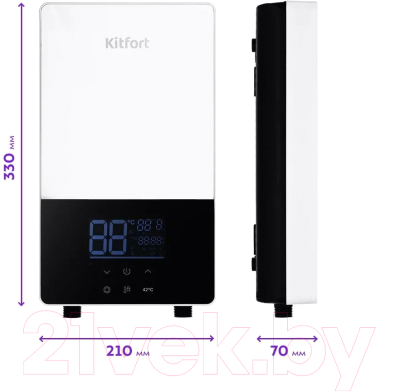 Проточный водонагреватель Kitfort KT-6034