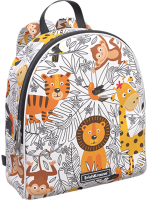 Детский рюкзак Erich Krause Mini 5L Safari Colors / 60267 (с фломастерами для ткани) - 