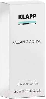 Лосьон для снятия макияжа Klapp Clean & Active Cleansing Lotion (250мл)