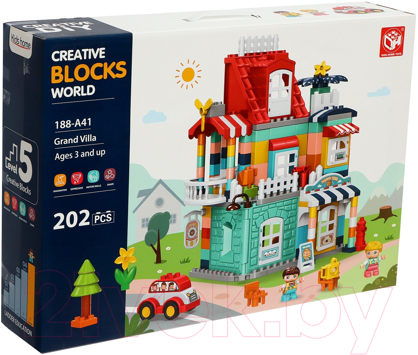 Конструктор Kids Home Toys Загородный домик 188-A41 / 9655732