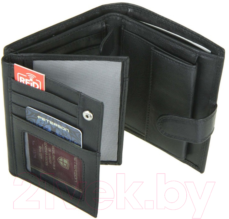 Портмоне Peterson PTN MR-05L-CN (черный) — фото 4
