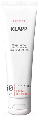 Крем солнцезащитный Klapp Sun Protect Multi Level Performance SPF50 (50мл)