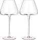 Набор бокалов Makkua Wine Series Crystal Elegance Red MR740 - 