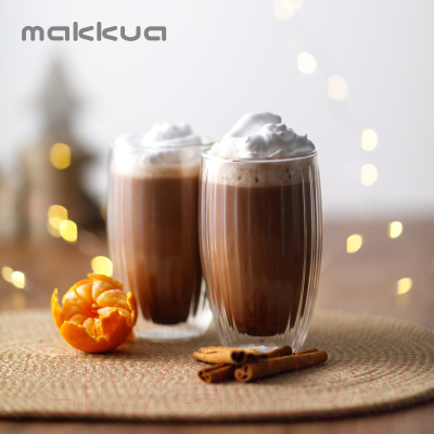 Набор стаканов для горячих напитков Makkua Glass Cozyday 1 / 1GC440 (2шт)