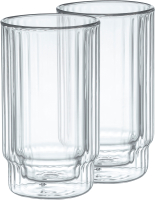 Набор стаканов для горячих напитков Makkua Glass Cozyday 2 / 2GC300 (2шт) - 