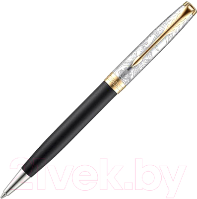 Ручка шариковая имиджевая Parker Sonnet Impression SE18 Matte Black GT 2054837