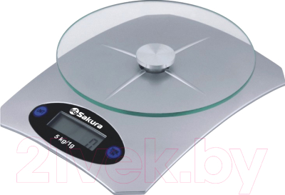 Кухонные весы Sakura SA-6055S (серебристый)