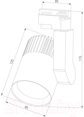 Трековый светильник Elektrostandard Accord 20W 4200K LTB17 (белый)