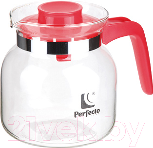 Заварочный чайник Perfecto Linea 52-310121 (красный)