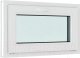 Миниатюра изображения товара Окно ПВХ Rehau Futuruss Фрамужное открывание 3 стекла (500x1000x70)