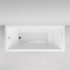 Миниатюра изображения товара Ванна акриловая AM.PM Gem 150x70 / W93A-150-070W-A