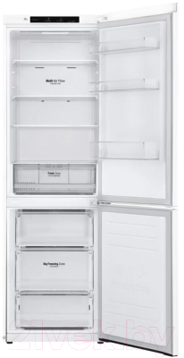 Холодильник с морозильником LG GC-B459SQCL