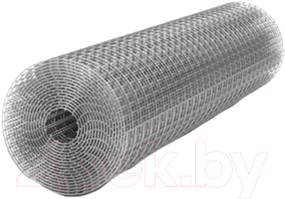 Сетка сварная Kronex 6x6x0.6мм / STK-0413 (рулон 1x5м, оцинкованная)