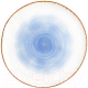 Тарелка закусочная (десертная) Elan Gallery Кантри / 760145 (небесно-голубой) - 