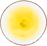 Тарелка закусочная (десертная) Elan Gallery Кантри / 760157 (желтый) - 