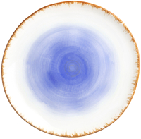 Тарелка столовая обеденная Elan Gallery Кантри / 760134 (фиолетовый) - 