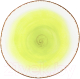Тарелка столовая обеденная Elan Gallery Кантри / 760092 (зеленый) - 