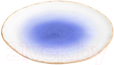 Тарелка столовая обеденная Elan Gallery Кантри / 760135 (фиолетовый)