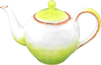 Заварочный чайник Elan Gallery Кантри / 760094 (зеленый) - 