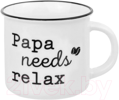 Кружка Elan Gallery Papa Needs Relax / 880169