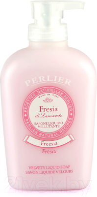 Мыло жидкое Perlier Fresia Velvety Liquid Soap (300мл)