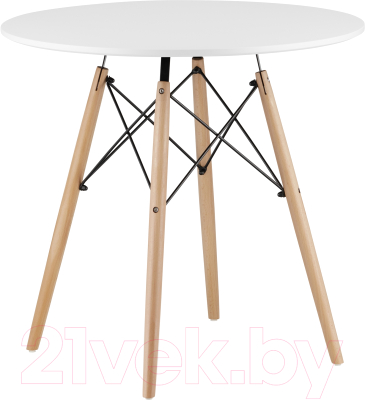 Обеденный стол Stool Group Eames DSW D100 (белый)