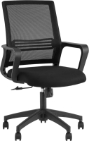 Кресло офисное TopChairs Simplex (черный) - 