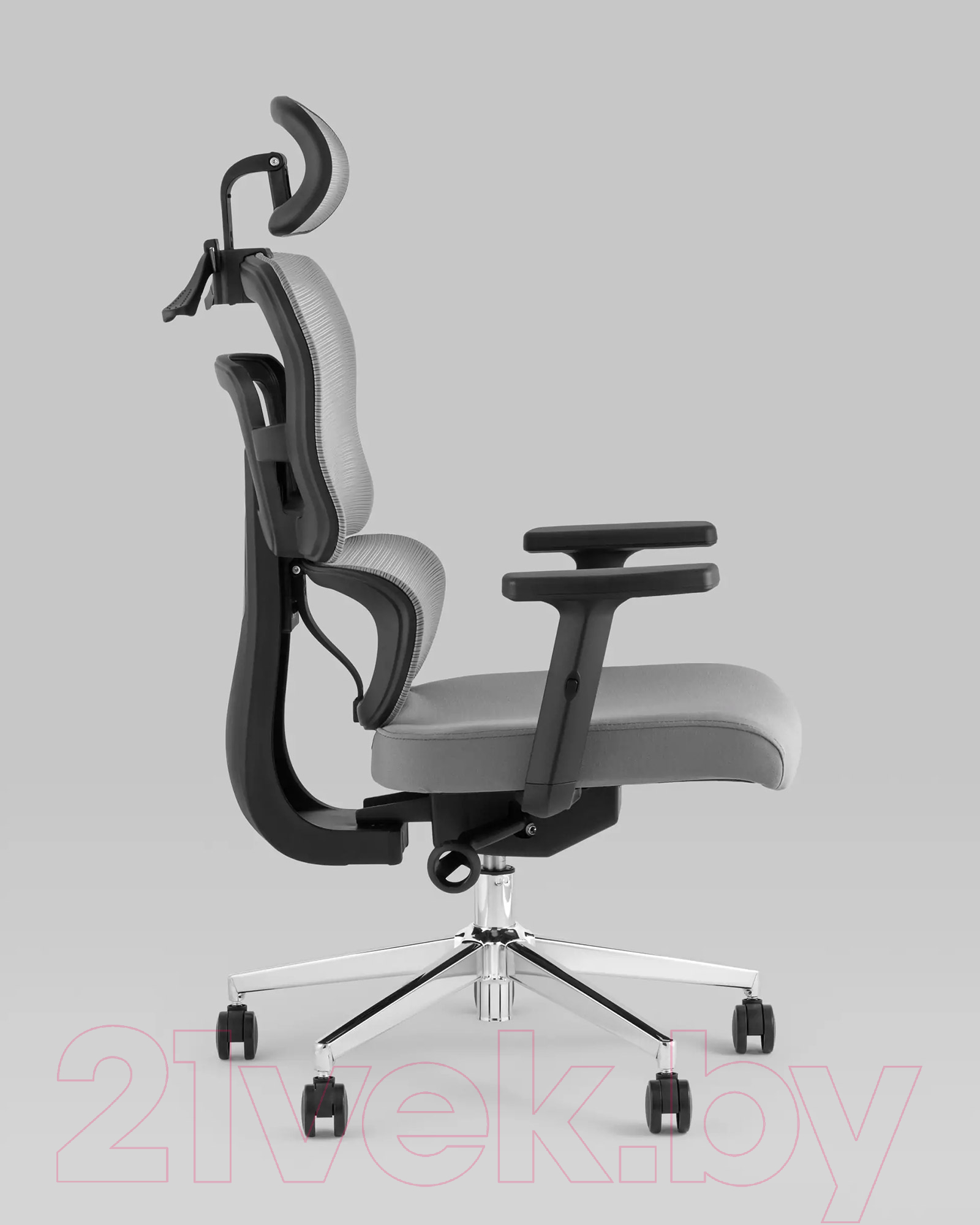 Кресло офисное TopChairs Techno (серый) — фото 2