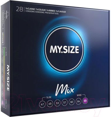 Презервативы My.Size Mix №28 (р-р 69)