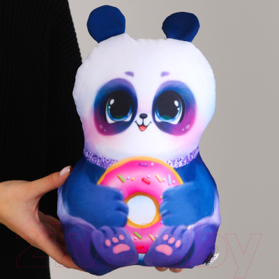 Подушка-игрушка Mni Mnu Панда с пончиком / 9901950