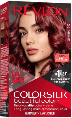 Крем-краска для волос Revlon Professional Colorsilk 66 (130мл, вишневый красный)
