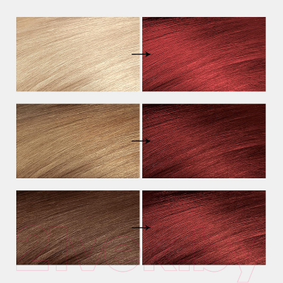 Крем-краска для волос Revlon Professional Colorsilk 66 (130мл, вишневый красный)