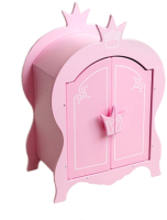 Аксессуар для куклы Leader Toys Shining Crown Шкаф / 71020 (розовое облако) - 