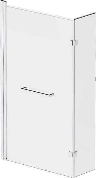 Стеклянная шторка для ванны Damixa DX35WBS-D7W1-150MT