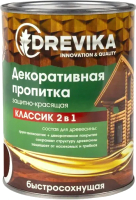 Пропитка для дерева Drevika Классик (750мл, рябина) - 