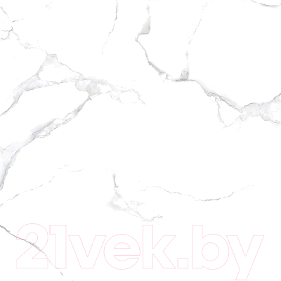 Плитка Netto Gres White Marble Matt (600x600)