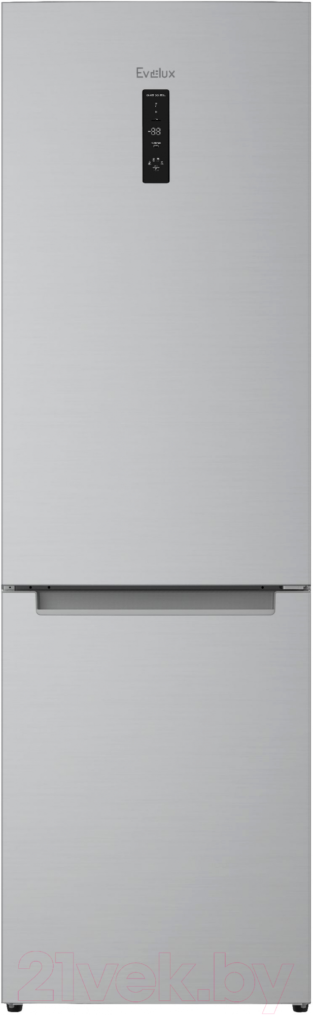 Холодильник с морозильником Evelux FS 2291 DX