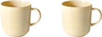 Набор кружек Arya Stoneware / 8680943229885 (2шт, желтый) - 