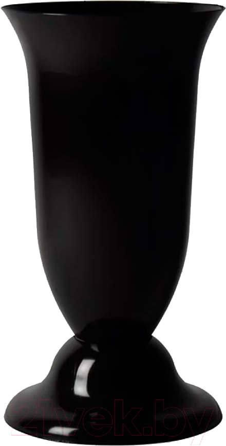 Ваза садовая Szemikowie Flakon №2 / SZ-056 (черный)