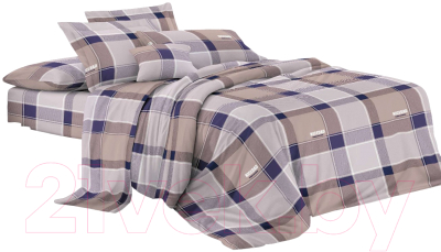 Комплект постельного белья Бояртекс №0199-4 Евро-стандарт (креп-жатка)