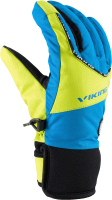 Перчатки лыжные VikinG Fin / 120/19/9753-0015 (р.4, синий) - 