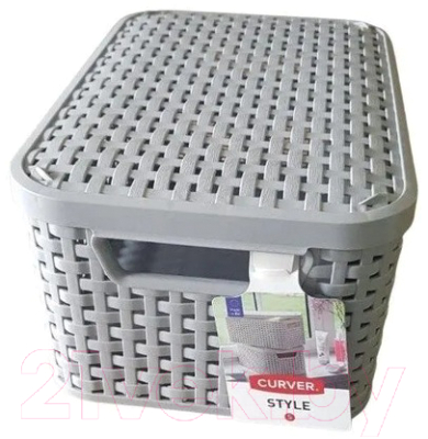 Корзина Curver Storage Box S / 253011 (светло-серый)