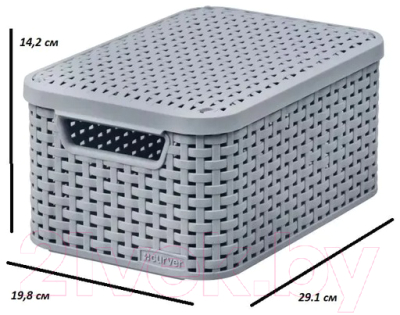 Корзина Curver Storage Box S / 253011 (светло-серый)