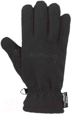 Перчатки лыжные VikinG Comfort / 130/08/1732-09 (р.10, черный)